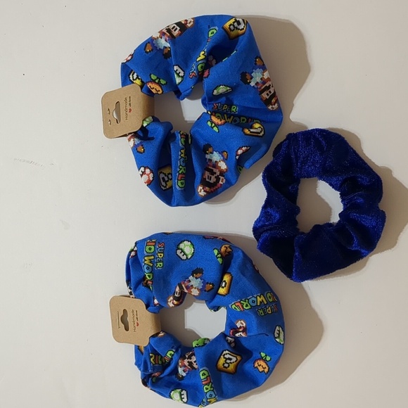 Scrunchie Accessories - Scrunchies (3) Jack  hair Scrunchie Super Mario World